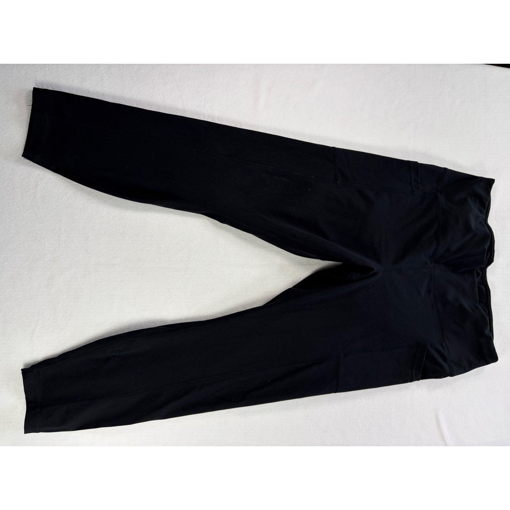 Yogalicious Lux Black High Waisted Leggings with Pockets Size 1X RN 144527